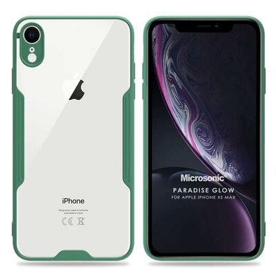 Microsonic Apple iPhone XR Kılıf Paradise Glow Yeşil