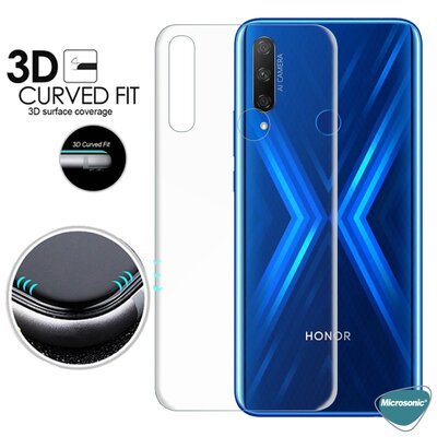 Microsonic Huawei Honor 9X Ekran Koruyucu Film Seti - Ön ve Arka