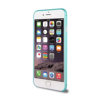 CaseUp Apple iPhone 6S Kılıf Transparent Soft Mavi