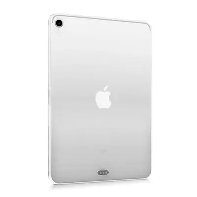 Microsonic Apple iPad Pro 12.9'' 2018 (A1876-A2014-A1895-A1983) Kılıf Transparent Soft Beyaz