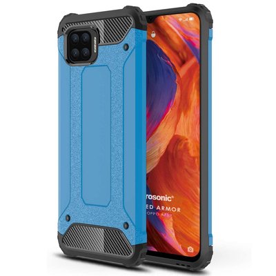 Microsonic Oppo A73 Kılıf Rugged Armor Mavi