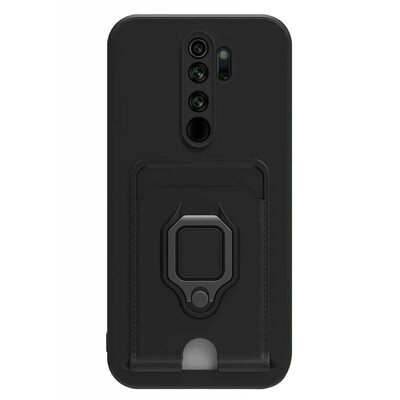 Microsonic Xiaomi Redmi Note 8 Pro Kılıf Multifunction Silicone Siyah