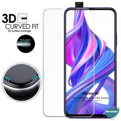 Microsonic Huawei P Smart Z Ekran Koruyucu Film Seti - Ön ve Arka