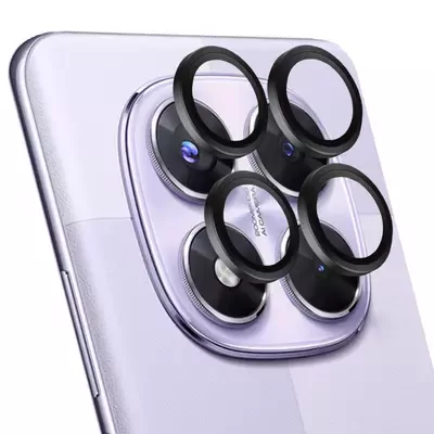 Microsonic Xiaomi Redmi Note 14 Pro 4G Tekli Kamera Lens Koruma Camı Siyah