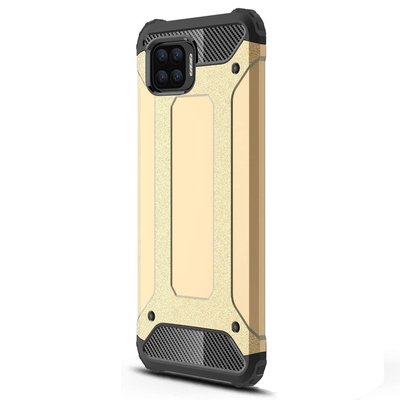 Microsonic Oppo A73 Kılıf Rugged Armor Gold