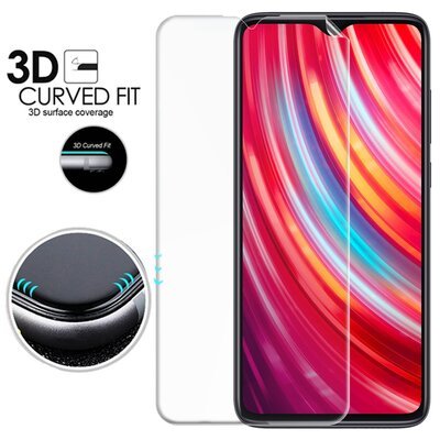 Microsonic Xiaomi Redmi Note 8 Pro Kavisli Ekran Koruyucu Film Seti - Ön ve Arka