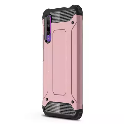 Microsonic Huawei P Smart Pro Kılıf Rugged Armor Rose Gold