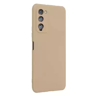 Microsonic Matte Silicone TECNO Camon 18P Kılıf Gold