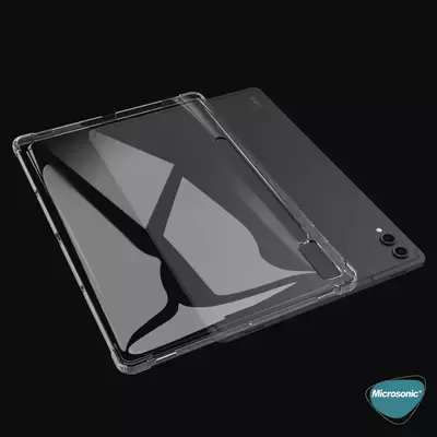 Microsonic Samsung Galaxy Tab S11 Ultra Kılıf Shock Absorbing Şeffaf