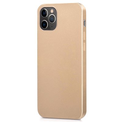 Microsonic Apple iPhone 12 Pro Max Kılıf Matte Silicone Gold