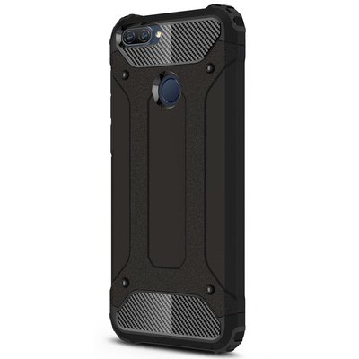 Microsonic Oppo AX7 Kılıf Rugged Armor Siyah