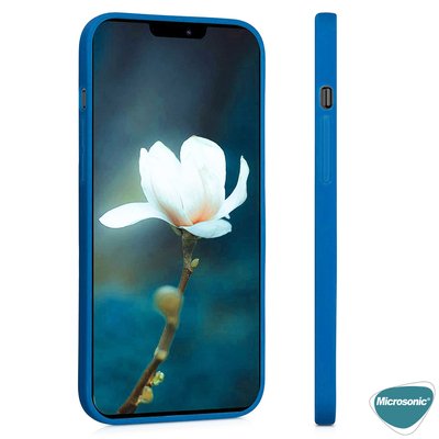 Microsonic Apple iPhone 12 Pro Max Kılıf Matte Silicone Kırmızı