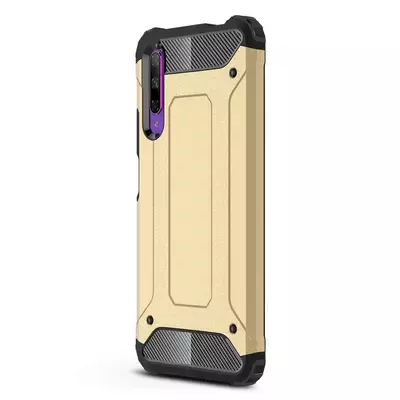 Microsonic Huawei P Smart Pro Kılıf Rugged Armor Gold