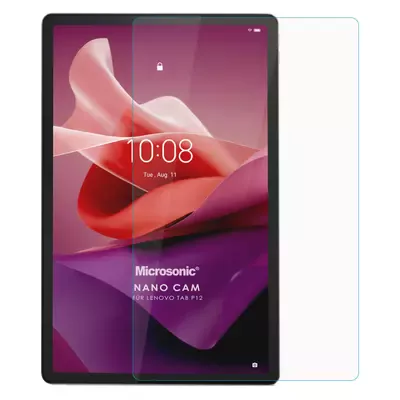 Microsonic Lenovo Tab P12 Nano Glass Cam Ekran Koruyucu