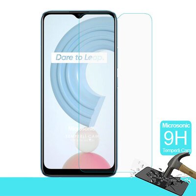 Microsonic Realme C21 Tempered Glass Cam Ekran Koruyucu