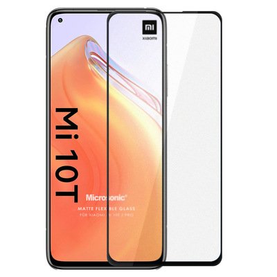 Microsonic Xiaomi Mi 10T Pro Matte Flexible Ekran Koruyucu Siyah