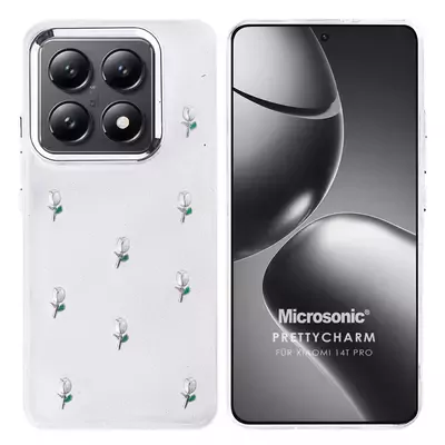 Microsonic Xiaomi Mi 14T Kılıf PrettyCharm Tulip