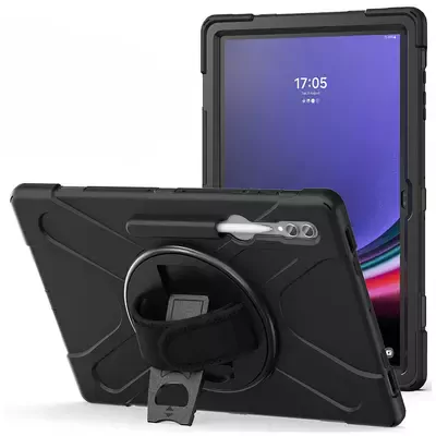 Microsonic Samsung Galaxy Tab S11 Ultra Kılıf Heavy Defender Siyah