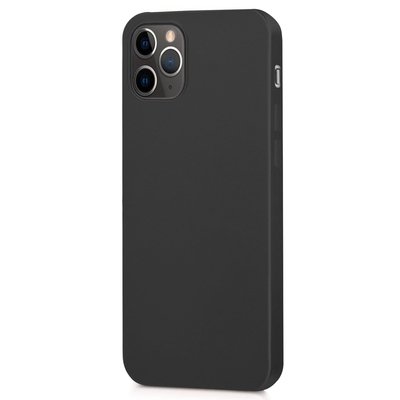 Microsonic Apple iPhone 12 Pro Max Kılıf Matte Silicone Siyah