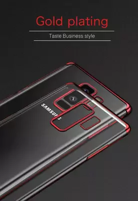 Microsonic Samsung Galaxy S9 Kılıf Skyfall Transparent Clear Siyah