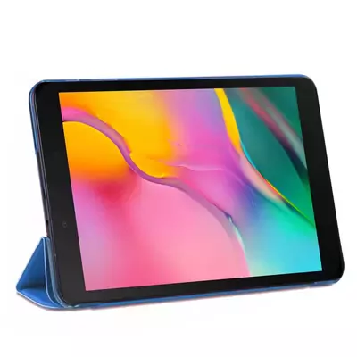 Microsonic Samsung Galaxy Tab A 8'' T290 Smart Case ve arka Kılıf Mavi