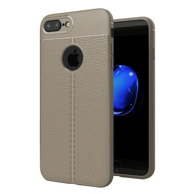 CaseUp Apple iPhone 8 Plus Kılıf Niss Silikon Gri