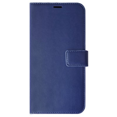 Microsonic Oppo A16 Kılıf Delux Leather Wallet Lacivert