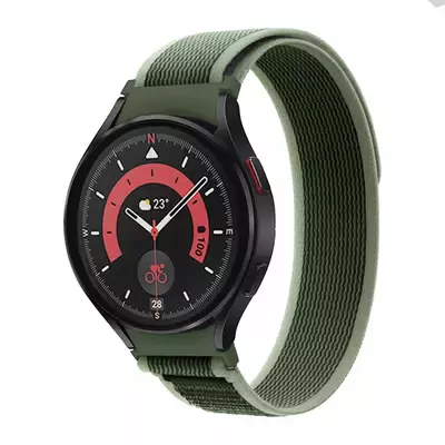 Microsonic Samsung Galaxy Watch 5 Pro 45mm Kordon Hike Spiral Yeşil