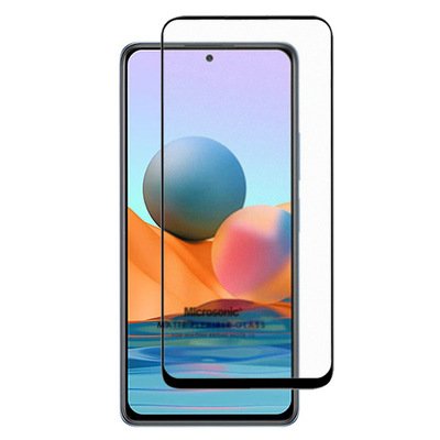 Microsonic Xiaomi Redmi Note 10 Pro Max Seramik Matte Flexible Ekran Koruyucu Siyah