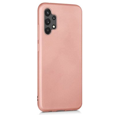 Microsonic Samsung Galaxy A32 4G Kılıf Matte Silicone Rose Gold