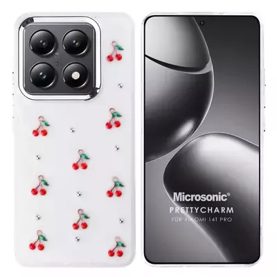 Microsonic Xiaomi Mi 14T Kılıf PrettyCharm Cherry