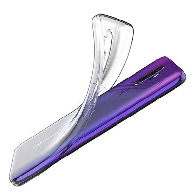 Microsonic Oppo A9 2020 Kılıf Transparent Soft Şeffaf