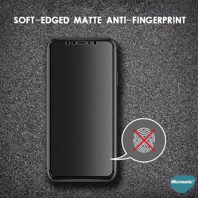 Microsonic Xiaomi Poco M4 Pro Seramik Matte Flexible Ekran Koruyucu Siyah