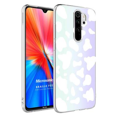 Microsonic Xiaomi Redmi Note 8 Pro Braille Feel Desenli Kılıf Cow