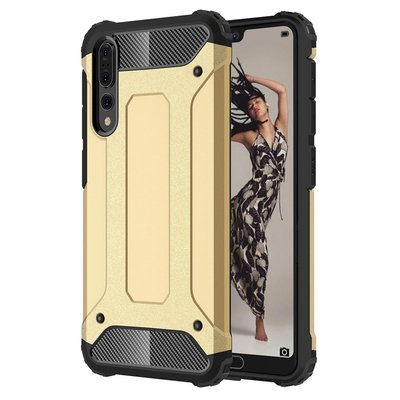 CaseUp Huawei P20 Pro Kılıf Tank Gold