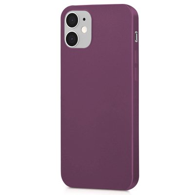 Microsonic Apple iPhone 12 Mini Kılıf Matte Silicone Mor