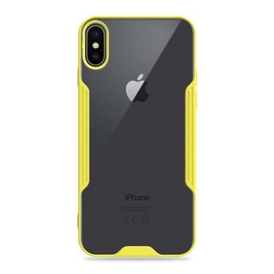 Microsonic Apple iPhone X Kılıf Paradise Glow Sarı