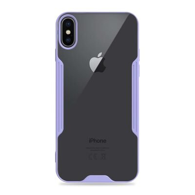 Microsonic Apple iPhone X Kılıf Paradise Glow Lila