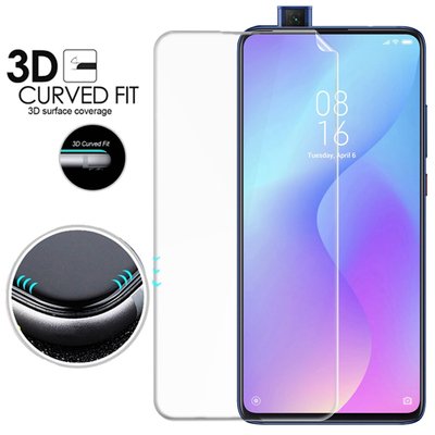 Microsonic Xiaomi Mi 9T Kavisli Ekran Koruyucu Film Seti - Ön ve Arka