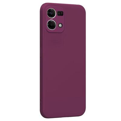 Microsonic Oppo Reno 7 4G Kılıf Matte Silicone Mor