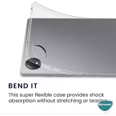 Microsonic Lenovo Tab P12 Kılıf Transparent Soft Şeffaf