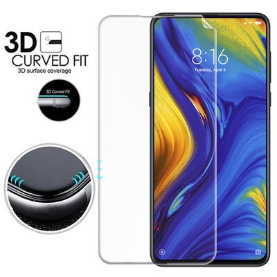 Microsonic Xiaomi Mi Mix 3 Kavisli Ekran Koruyucu Film Seti - Ön ve Arka