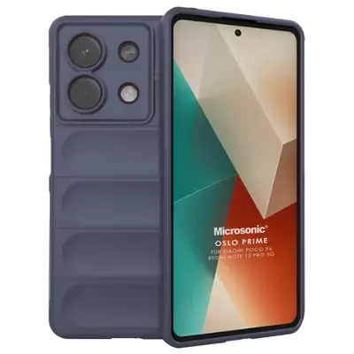 Microsonic Xiaomi Poco X6 5G Kılıf Oslo Prime Lacivert