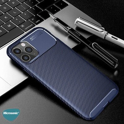 Microsonic Apple iPhone 12 Pro Max Kılıf Legion Series Kahverengi