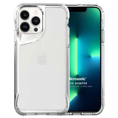 Microsonic Apple iPhone 13 Pro Max Kılıf Trex Bumper Şeffaf