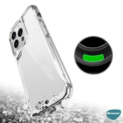 Microsonic Apple iPhone 13 Pro Kılıf Trex Bumper Şeffaf