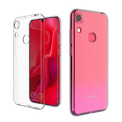 Microsonic Huawei Y6S 2019 Kılıf Transparent Soft Beyaz