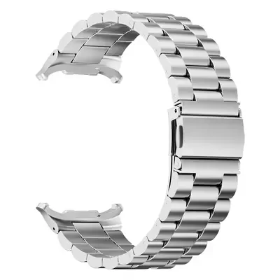 Microsonic Samsung Galaxy Watch Ultra Metal Stainless Steel Kordon Gümüş