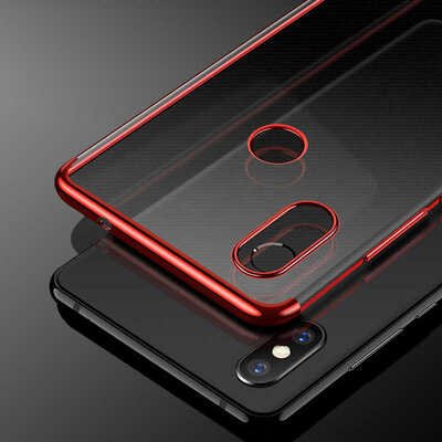 Microsonic Xiaomi Mi 8 SE Kılıf Skyfall Transparent Clear Gümüş