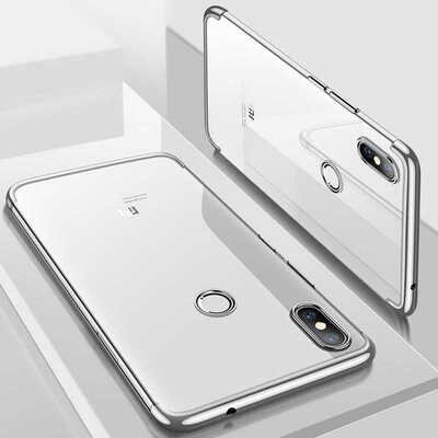 Microsonic Xiaomi Mi 8 SE Kılıf Skyfall Transparent Clear Gümüş